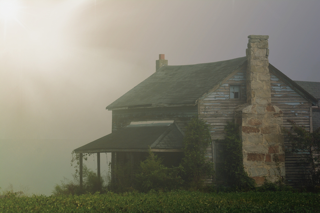 Old country farmhouse in North Carolina
